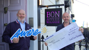 Oliver Dunne Restaurants Donate to Aware Charity
