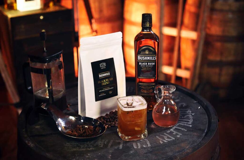 Irish Roastery Established Coffee Partners with Bushmills Irish Whiskey to Create a New Product Offering