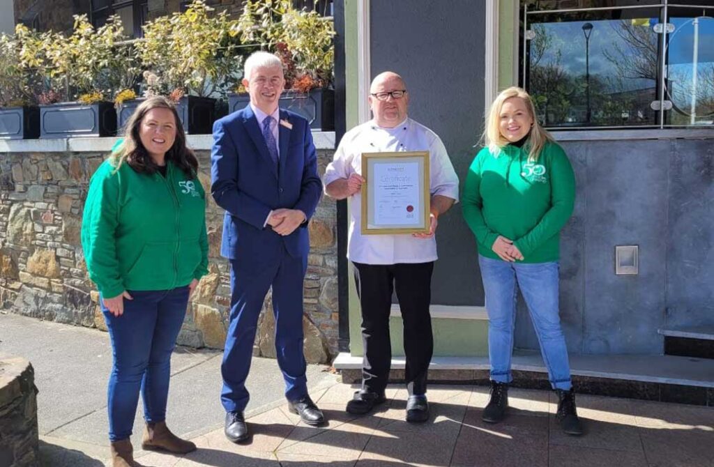Irish Chef becomes the first qualified Green Manager worldwide