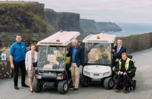 Electric buggies wheeled out at Cliffs of Moher visitor attraction