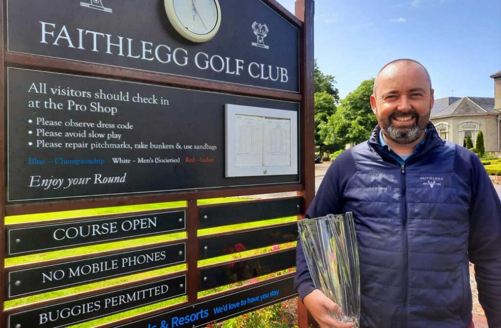 Faithlegg Golf Club win at the Golfers Guide to Ireland 2022 Awards