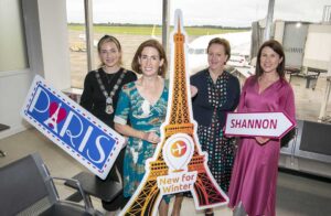 Shannon Airport says “Bon Voyage” as inaugural Paris flight takes to the skies 