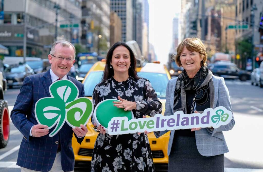 Tourism Minister Catherine Martin promotes Ireland in New York