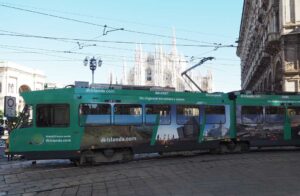 1.8M commuters see new Ireland promotion on trams in Milan