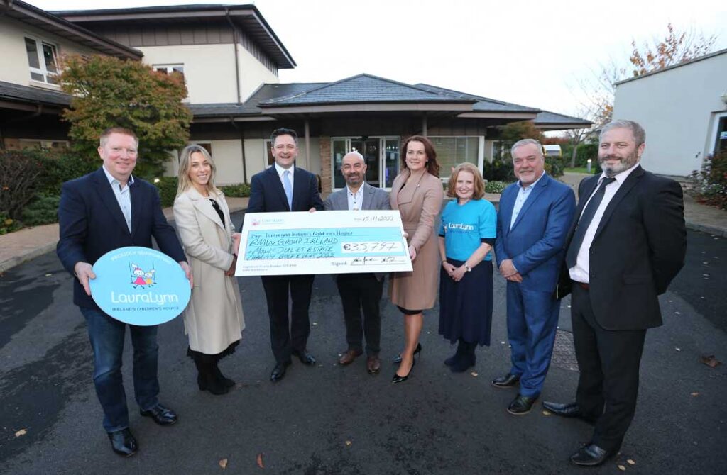 Mount Juliet Estate and BMW Group Ireland raise over €35,000 for LauraLynn