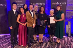Newbridge Silverware wins prestigious Asia Matters Business Award