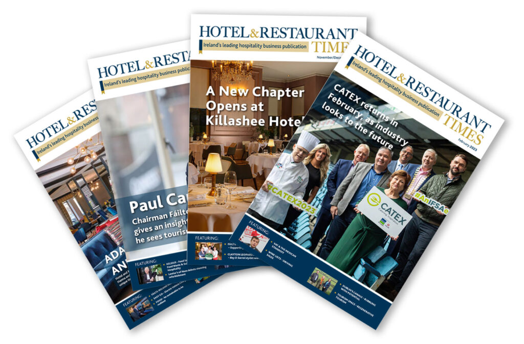 Magazine Publication from Hotel & Restaurant Times