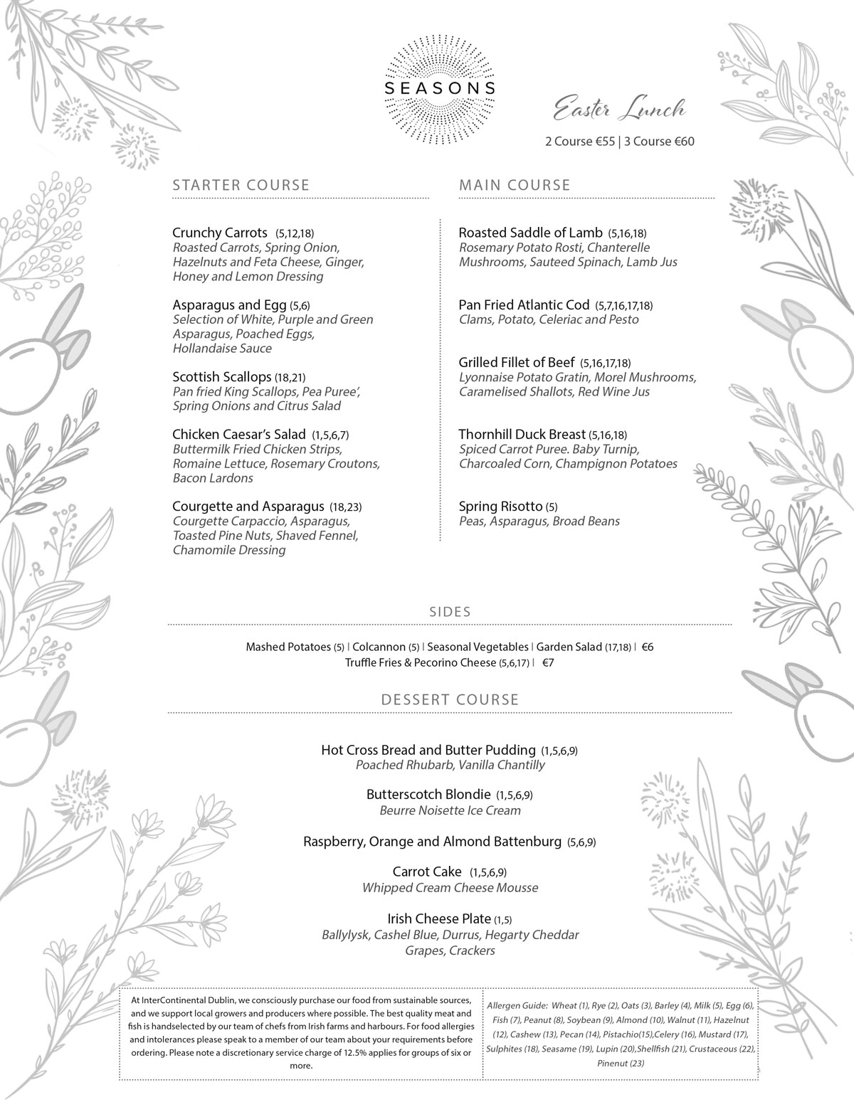 Fivestar Easter at Season’s Restaurant, InterContinental