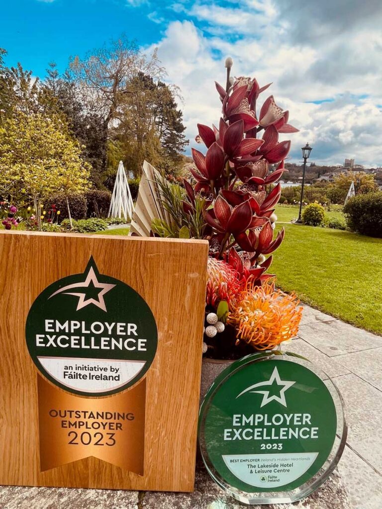 The Lakeside Hotel wins prestigious award at the Failte Ireland Employer excellence evening