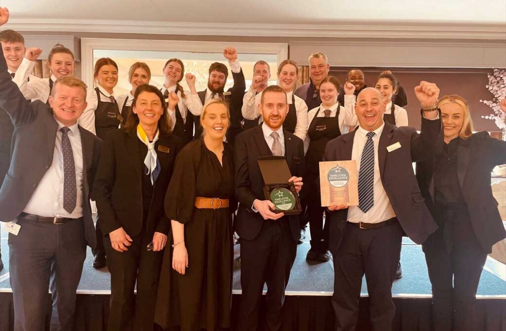 The Lakeside Hotel wins prestigious award at the Failte Ireland Employer excellence evening