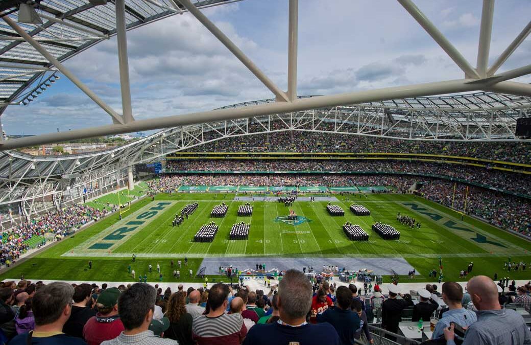 Aer Lingus College Football Classic in Aviva Stadium sold out