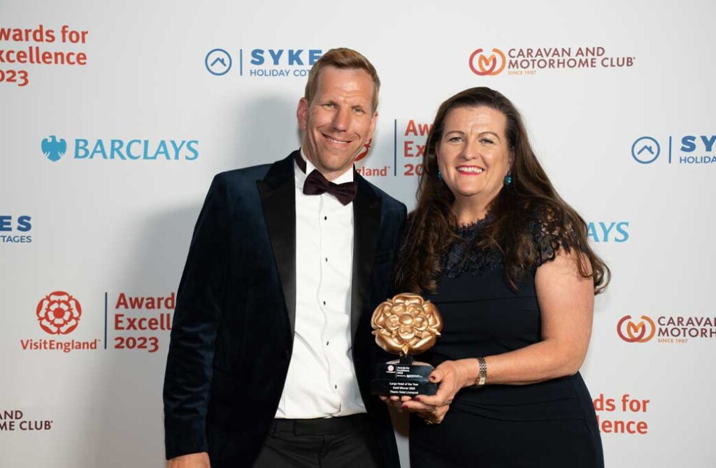 Irish owned Titanic Hotel Liverpool wins top award