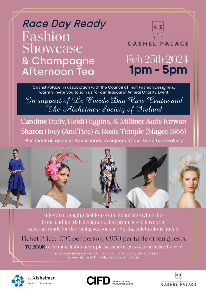 Cashel Palace Hotel announces its inaugural charity event, a ‘Race Day Ready’ Fashion Showcase