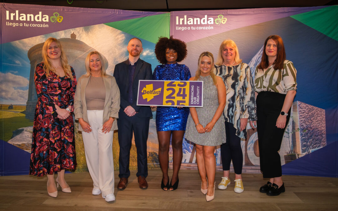 Tourism Ireland unveils Belfast 2024 programme to media and travel professionals in Barcelona